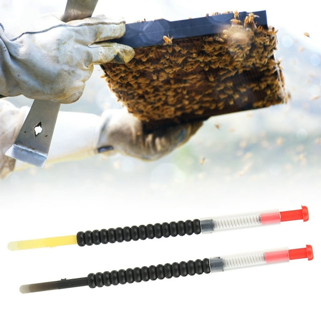 Outil d'Élevage de Larve Reine, Flexible Simple à Utiliser Outil de Greffage d'Élevage en Plastique 2 Boîte pour Apiculture pour Apiculture
