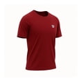 thumbnail image 2 of Playera Deportiva Wilson para Hombre Polyspun Color Vino Talla M, 2 of 4