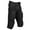 Black, variant on CHAMPRO Safety Integrated Football Practice Pants, Youth Husky, White