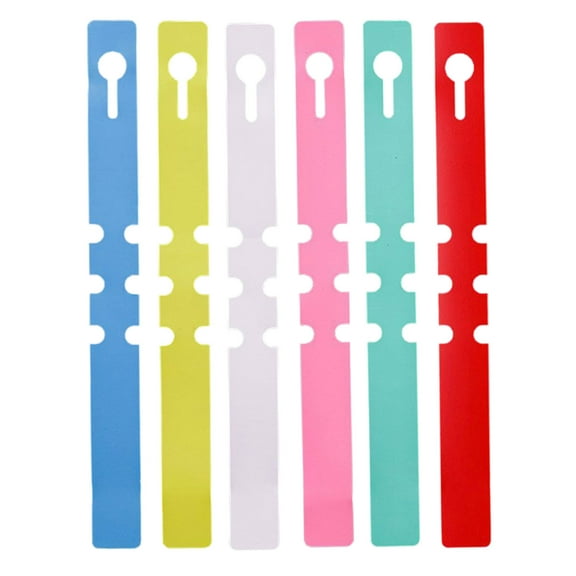 SPRING PARK 100PCS Reusable Waterproof PVC Plant Garden Markers for Yard
