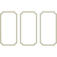 thumbnail image 4 of Ekena Millwork 31"W x 62"H Sussex Floral Panel Moulding Kit (Triple Panel), 4 of 10