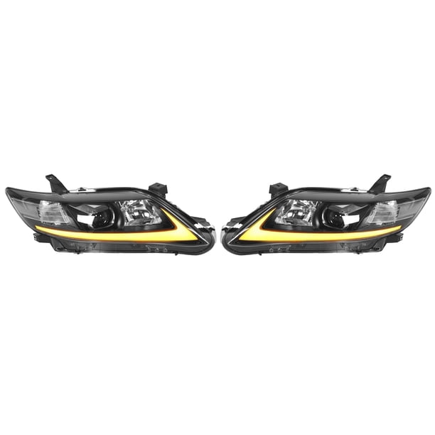 Faro led VLAND LED proyector faros dinámicos DRL lente transparente apto para Camry XV40 US 2010-2011 LHD ANGGREK Otros