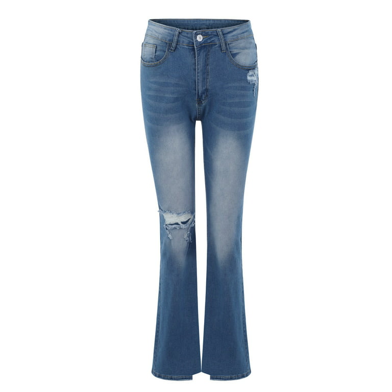 Slim Ladies Bell Bottom Jean, Zipper, High Rise at Rs 349/piece in New  Delhi