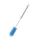 thumbnail image 2 of Semi-Automatic Silicone Cleaning Brush | Stainless Steel Handle | Long Ergonomic Design | For Cups & Kitchenware | Soft Durable Bristles | 15.55x1.96in | Multi-Purpose | Portable, 2 of 5