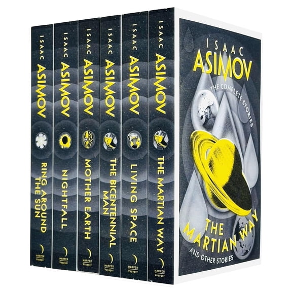 The Complete Stories of Isaac Asimov – Classic Sci-Fi Masterpieces (6-Book Collection)