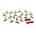 thumbnail image 1 of BELOVING 18 Pieces Soldier Figure Models 1:35 Mini Figures for Games Hobby Sand Table Yellow, 1 of 10