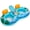 Blue Green, variant on SWEETCRISPY 2 Person Inflatable Pool Float Lounge with Cup Holders & Ample Storage, Cool Mesh Bottom, Heavy Duty Thickened PVC, Quick Inflate & Deflate Valve, Durable & Safe, Blue Green