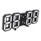 thumbnail image 4 of Reloj Despertador Digital 3D, Tres Modos De Visualización Reloj Despertador Digital Estéreo Pantalla LED Grande Control De Voz Inteligente Para Pared Para Escritorio, 4 of 7