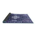thumbnail image 2 of Ahgly Company Indoor Square Persian Blue Traditional Area Rugs, 4' Square, 2 of 4
