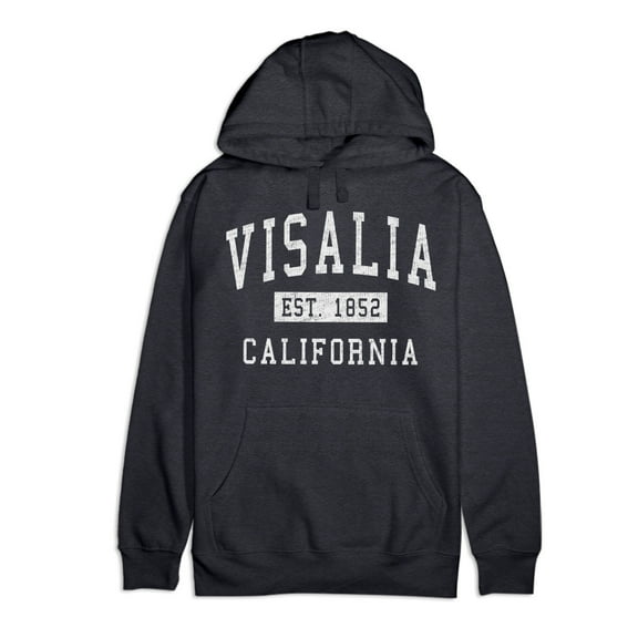 Visalia California Classic Established Premium Cotton Hoodie