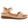 thumbnail image 1 of Sandalia Mujer Nomadas Ajustable Alta Comodidad Playa Calor beige 22, 1 of 5