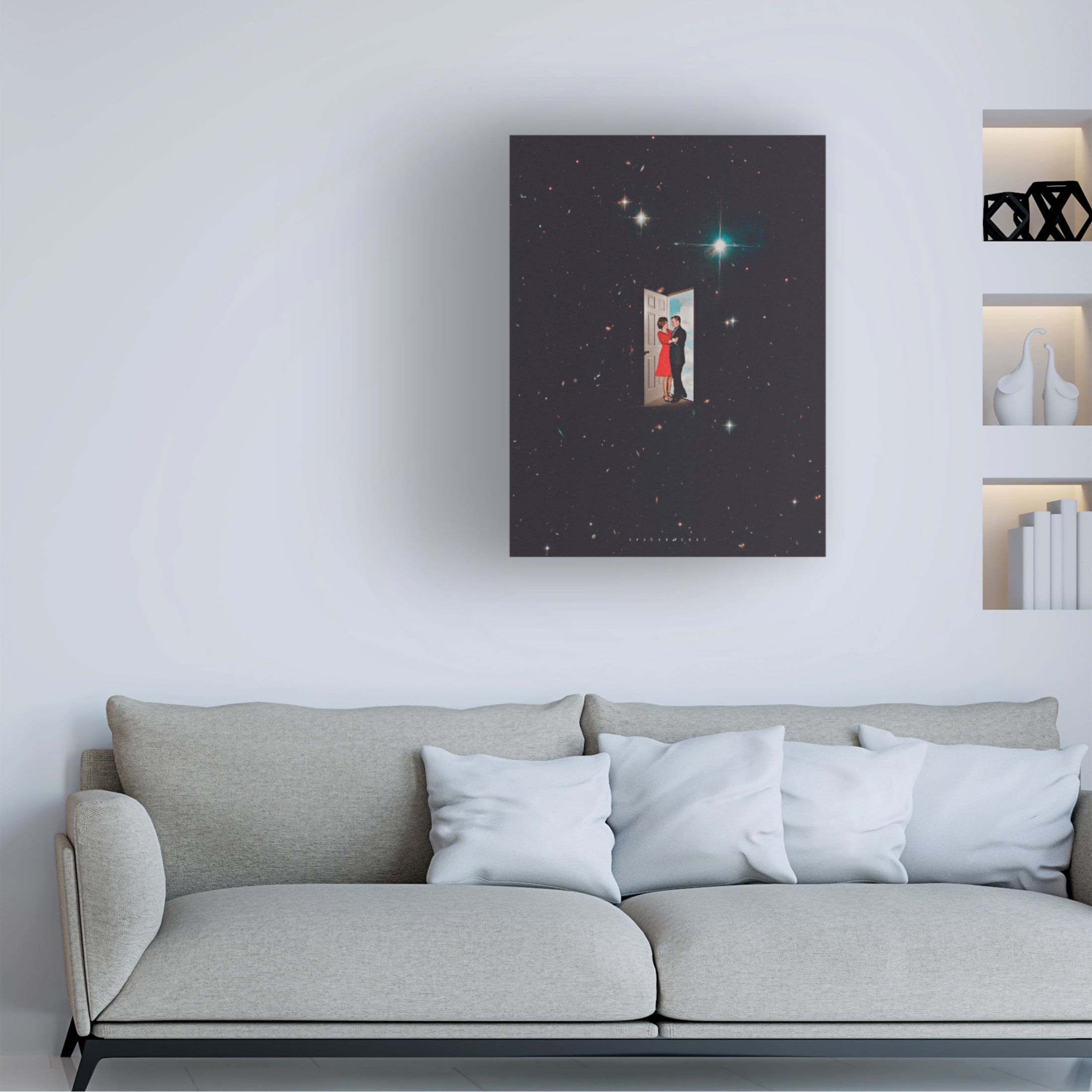 Trademark Fine Art spacerocket art 235 Canvas Wall Art