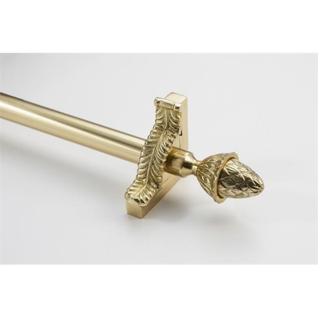 Zoroufy 0156003306 72 in. Grand Dynasty Smooth Tubular Stair Rod Set