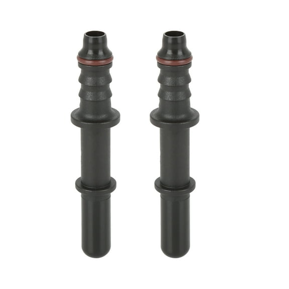 2pcs 7.89mm ID6 Fuel Line Hose Straight Quick Release Male Connector for Car Auto