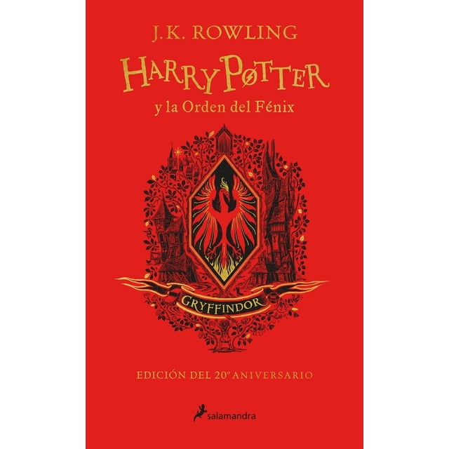 HARRY POTTER Y LA ORDEN DEL FENIX EDICIÓN GRYFFINDOR DEL 20º ANIVERSARIO SALAMANDRA INFANTIL Y JUVENIL Pasta Dura
