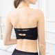 thumbnail image 4 of Gibobby Brasier deportivo para mujer Mujeres Sexy sin tirantes correas de hombro dos ropa interior de reunión Sujetador deportivo sujetadores de chaleco de tamaño(Negro,XXL), 4 of 5