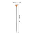 thumbnail image 2 of Uxcell Sewing Pins, 1 Inch Pearlized Ball Head Pins Straight Pin Orange, 200Pack, 2 of 6
