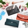 thumbnail image 7 of Dalrosia Money Cash Envelopes Bag, Pletpet PU Leather Cash Money Pouch Cash Wallet Envelope Reusable Budget Envelope for Spring Festival Wedding Birthday Graduation Holidays, 7 of 7