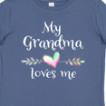 thumbnail image 4 of Inktastic My Grandma Loves Me- Heart Grandchild Boys or Girls Baby T-Shirt, 4 of 5