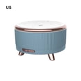 thumbnail image 4 of Matsuzay Humidificador de aire ultrasónico de 500ml, difusor de aromaterapia, pulverizador de gran capacidad de grano de madera con lámpara Humidificadores Cielo azul Enchufe de EE. UU., 4 of 6