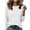 White, variant on TEAJOPSUU Women's Pullover Sweatshirts Striped Long Sleeve Crew Neck Sweaters Fall Winter Soft Casual Clothes Loose Fit Purple