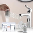 thumbnail image 4 of Liquidation! Robinet Extensible Universel avec Filtre, Tuyau d'Arrosage pour Robinet, Purificateur d'Eau pour Robinet d'Évier, Filtre d'Eau pour Robinet de Cuisine, Pulvérisateur, Taille Unique Blanc, 4 of 9