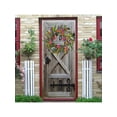 thumbnail image 2 of 22 Inches Spring Wreath for Front Door Artificial Wreath Flower Wreath for Wall Window Room Farmhouses Indoor Outdoor, 2 of 9