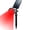 Red, variant on Solar Spotlights, 4 LED Multi-Use Outdoor Wall & Path Lights, Decorative for Garden, Lawn, Party & Christmas