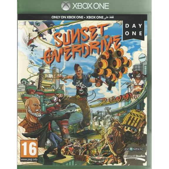Sunset Overdrive Day One - Xbox One 16  Years