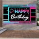 thumbnail image 4 of Musical Theme Happy Birthday Backdrop Music Dance Party Banner Musical Social Media Birthday Background Party Decorations Supplies, 4 of 4
