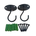 thumbnail image 2 of Gancho de techo para montaje en pared 2pcs Ganchos de tejado de Montaje en Pared Colgador de Linternas de Montaje en Pared de Hierro para Macetas Magideal Gancho de techo para montaje en pared, 2 of 8