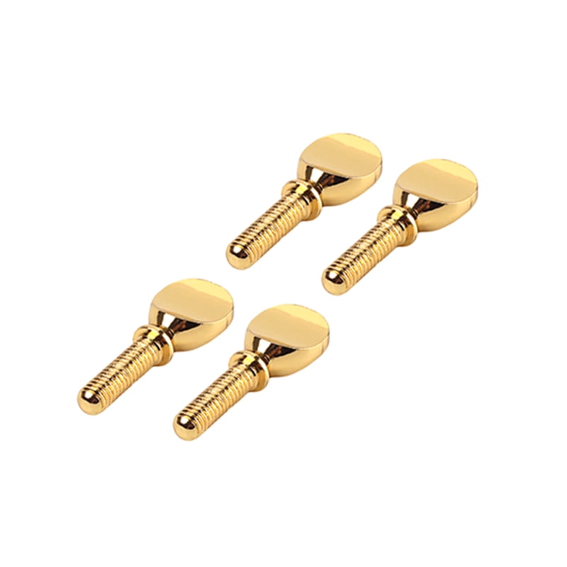 Sax Saxophone Mouthpiece Ligature Clip Fastener Gold Copper with Single