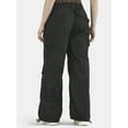 thumbnail image 3 of No Boundaries Nylon Parachute Pants, Women's and Women's Plus, 3 of 5