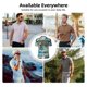 thumbnail image 5 of Fotbe Comic Airplane Cockpit Illustration Camiseta Polo de Golf para Hombre con Estampado – Camisa Deportiva Transpirable con Cuello Abotonado-4X-Large, 5 of 6