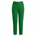 thumbnail image 6 of LVHAOGJOB Plus Size Pants for Women Elastic Waist Breathable Length Straight Leg Loose Fit with Pockets Womens Solid, 6 of 6