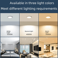 thumbnail image 1 of Lámpara de techo empotrada antideslumbrante LED de 3 W y 5 W, lámpara de techo con orificio para sala de estar, lámpara desocupada de 7 W y 10 W, diseño de iluminación, 1 of 3