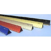 Alumicolor Hollow Triangular Drafting Scale - Metric, 30 cm