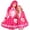 Pink, variant on Pink Princess Costume Set for Ki'ds & Adults - Matching Pink Cosplay Costume Set with Blazer, Printed Shirt, Tiered Skirt & Heart Bag - Halloween Cosplay Dress Up Outfit for Parent & Little One