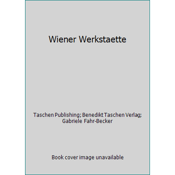 Pre-Owned Wiener Werkstaette (Paperback) 3822885711 9783822885710