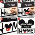 thumbnail image 4 of Letrero decorativo para puerta SUPYFD con forma de ratón con 18 iconos intercambiables, 4 of 6