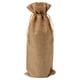 thumbnail image 2 of Yuarrent Bolsas de lino para botellas de vino de 15x35cm, con cordón, a prueba de polvo, para de comedor, para bebidas, funda para polvo, Almacenamiento y organización del hogar Lino oscuro, 2 of 6