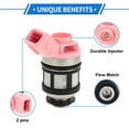 thumbnail image 3 of 1 Pc Inyector de Combustible para Nissan Pathfinder 3.0 1990-1995 No.1660088G10/16600-88G00 Boquilla de Combustible Rosa, 3 of 7