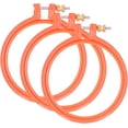 thumbnail image 1 of ZOUSSIQI 3pcs Plastic Embroidery Hoops Set, Cross Stitch Circle Hoop Embroidery Circle Ring for Embroidery and Cross Stitch Random Color(4in) CA919-16471, 1 of 9
