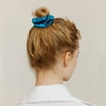 thumbnail image 7 of Scrunchies for Hair Sleep, Women Grils Silk Hair Ties for Frizz & Breakage Curly Hair, No Damage, Elastics Ponytail Holder, 3 Pack, 7 of 7