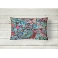 thumbnail image 2 of Carolines Treasures 8982PW1216 Coussin Décoratif Abstrait en Tissu Rouges & Bleus, 2 of 3