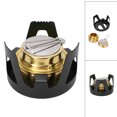 thumbnail image 1 of Mini Réchaud à Alcool, Ensemble de Cuisine Portable en Alliage d'Aluminium Coupe-Vent pour Camping, 1 of 7