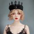 thumbnail image 4 of 2 Pcs Coiffe Gothique Halloween Accessoires Cheveux pour Femmes, 4 of 9