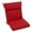 Papprika, variant on 22-inch by 45-inch Spun Polyester Outdoor Squared Seat/Back Chair Cushion-Color:Papprika