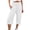 White, variant on Outfmvch Linen Pants Women Pull On Elastic Drawstring Elastic Waist Palazzo Pants Capris Drawstring with Pockets Cotton Linen Pants Baggy Capris for Women Yoga Capris with Pockets Beige S-2XL