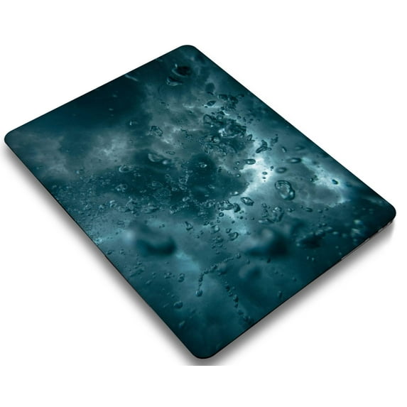 KSK KAISHEK Hard Case Shell Cover Only Compatible New MacBook Air 13" 2022/2021/2020/2019/2018 A1932&A2179&A2337 m1 + Black Keyboard Cover, Flower 1181